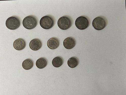 Duitsland. Wilhelm en Otto. Small collection of coins, Postzegels en Munten, Munten | Europa | Niet-Euromunten