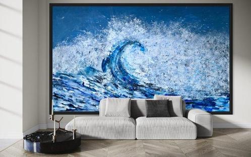 VOLHA - Wave-XXL, Antiek en Kunst, Kunst | Schilderijen | Modern