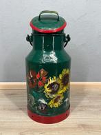 Melkkan - Metaal - Beschilderde melkbus