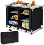 Campingkeuken - Kampeerkeuken  - Opvouwbaar - Zwart - SUBTLE, Huis en Inrichting, Verzenden, Nieuw