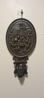 Antiek Wijwatervat - 1800-1850 - Nativité - 23 cm, Antiek en Kunst