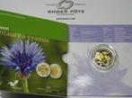 Luxemburg 5 Euro 2016 Kornblume Flora en Fauna zilver/nor..., Verzenden, België