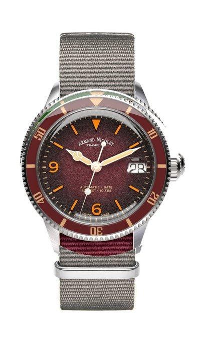 Armand Nicolet - VS1 - Zonder minimumprijs - Date A500AXAA, Handtassen en Accessoires, Horloges | Heren