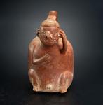 Précolombien. Salinar Vase anthropomorphe en céramique Avec, Verzamelen