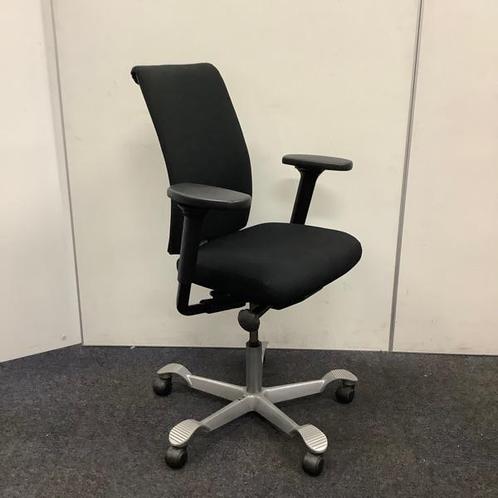 Tweedehands hAG H05 5500 (draaibare armleuning), Huis en Inrichting, Bureaustoelen, Bureaustoel, Zwart, Gebruikt, Ergonomisch
