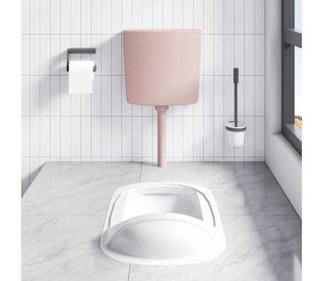 Toiletstortbak Zalm | Tweede Kansje | 3/6L Water, Doe-het-zelf en Bouw, Sanitair, Nieuw, Toilet, Verzenden
