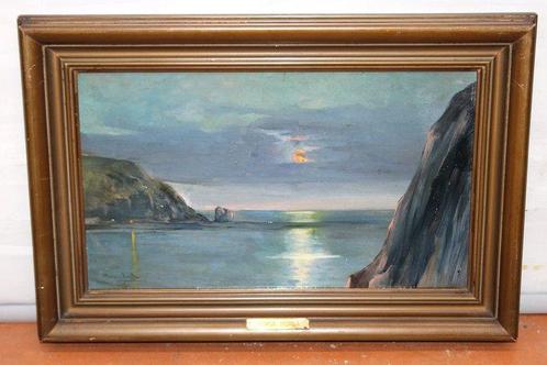 Josep Berga i Boada (1872-1923) - Marina, Antiek en Kunst, Kunst | Schilderijen | Klassiek