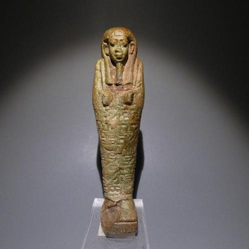 Oud-Egyptisch Shabti. 14 cm H. Late Periode, 664 - 332, Verzamelen, Mineralen en Fossielen