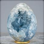 Natuurlijke Celestiet Ei-Geode - Meesterwerk van de natuur-