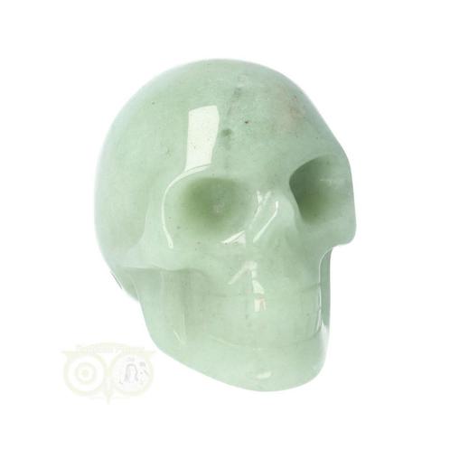 Groene Aventurijn schedel Nr 4 - 98 gram, Handtassen en Accessoires, Edelstenen, Nieuw, Verzenden