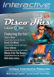 Karaoke Disco Hits - Interactive: Volume 1 DVD (2005) cert E, Cd's en Dvd's, Dvd's | Overige Dvd's, Zo goed als nieuw, Verzenden