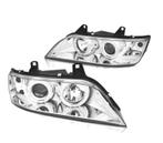 Phares Pour Bmw Z3 96-02 Angel Eyes Ccfl Fond Chromé, Auto-onderdelen, Verlichting, Verzenden, Nieuw