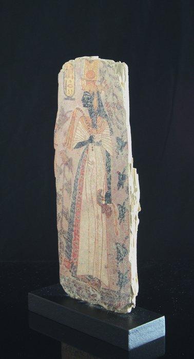 Réplique dun égyptien antique Bois Estela égyptienne sur, Antiek en Kunst, Antiek | Overige Antiek