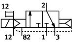 Festo 3/2 NC Monostable Vanne Électrovanne Air M5 190L/Min -, Doe-het-zelf en Bouw, Verzenden, Nieuw