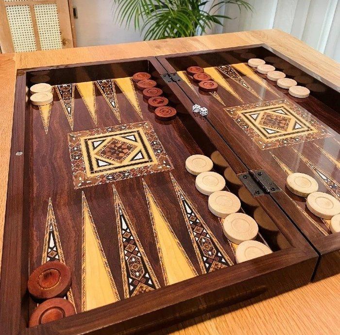 Schaakspel - Hout, Antiek en Kunst, Curiosa en Brocante