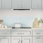 vidaXL Spatschermen keuken 2 st 70x40 cm gehard glas wit, Verzenden