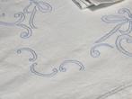 Drap de lit (3) - 270 cm - 220 cm - Anciennes broderies