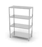Opbergrek Met 4 Planken, Hendi, Kitchen Line, 800x400x(h)180, Zakelijke goederen, Ophalen of Verzenden, Nieuw in verpakking