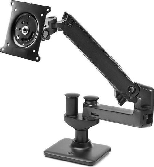 Tweedekans | HP Desk Arm - Monitor - 32 Inch - Zwart -, Computers en Software, Desktop Pc's, Ophalen of Verzenden
