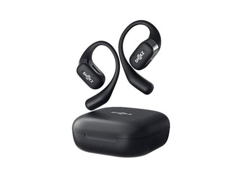 Shokz OpenFit - Open-Ear - Sporthoofdtelefoon - Zwart, Huis en Inrichting, Woonaccessoires | Overige, Zo goed als nieuw, Verzenden