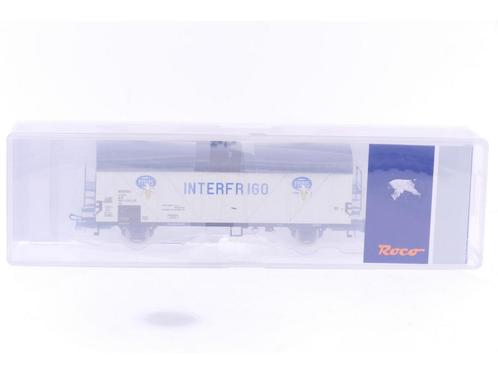 Schaal H0 Roco 76713 gesloten goederenwagen type Ics Int..., Hobby en Vrije tijd, Modeltreinen | H0, Gelijkstroom, Analoog, Nieuw