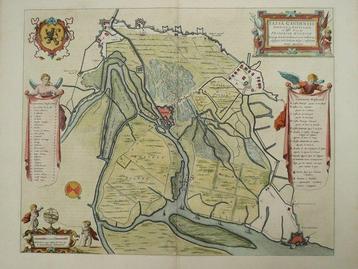 Pays-Bas - Sas van Gent; Joan Blaeu - Sassa Gandensis