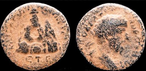 161-169ad Cappadocia Caesarea Lucius Verus Ae20 Mount Arg..., Postzegels en Munten, Munten en Bankbiljetten | Verzamelingen, Verzenden