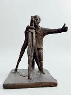 Figuur - Sculpture of a Photographer - Brons, Antiek en Kunst