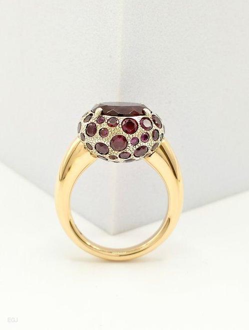 Pomellato - Ring - Tabou - 18 karaat Roségoud, Zilver, Handtassen en Accessoires, Ringen