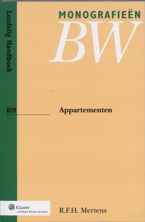 Monografieen Nieuw BW B29 -   Appartementen 9789013028768, Livres, Science, Envoi