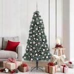 vidaXL Kunst kerstboom met verlichting en ballen set Groen, Diversen, Kerst, Verzenden, Nieuw