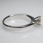 Ring Witgoud Diamant (Natuurlijk), Handtassen en Accessoires, Ringen, Nieuw