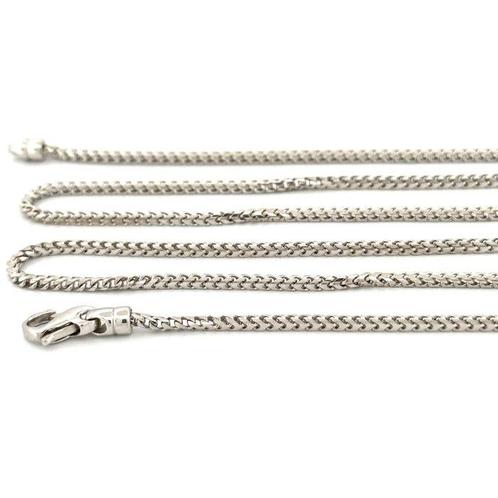 Vieri - Halsketting - 6.8 g - 18 karaat Witgoud, Handtassen en Accessoires, Kettingen