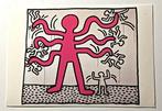 Keith Haring (1958-1990) - Galerie Watari - Untitled - Tony, Antiek en Kunst, Kunst | Schilderijen | Modern