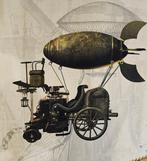 Exclusieve en zeldzame Ancient Aviation stof -300x280cm-, Antiek en Kunst