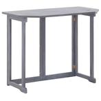 vidaXL Table pliable de balcon 90x50x74 cm Bois dacacia, Verzenden