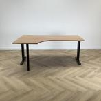 hoekbureau (links) 180x120 cm, beuken - zwart, Huis en Inrichting, Gebruikt, Bureau