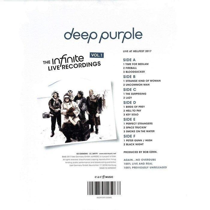 Deep Purple - The Infinite Live Recordings Vol.1 - 3 x LP, CD & DVD, Vinyles Singles