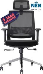Stane® Ergonomische Bureaustoel met hoofdsteun Office Gaming, Verzenden, Bureaustoel