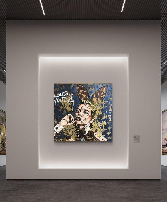 Nicole Lubbers - Designer Bunny XL, Antiek en Kunst, Kunst | Schilderijen | Modern