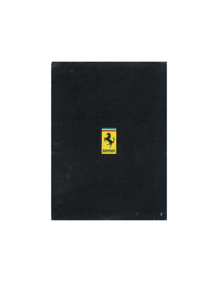 1984 FERRARI 288 GTO PERSMAP FRANS 305/84 & ZINCROX, Boeken, Auto's | Folders en Tijdschriften