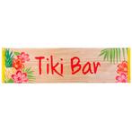 Banner Tiki Bar 1,8m, Hobby & Loisirs créatifs, Articles de fête, Verzenden