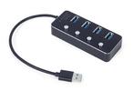 Gembird USB splitter naar 4 (USB 3.1) poorten (type -A) h..., Ophalen of Verzenden