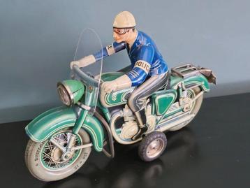 TippCo - Jouet en étain - police motor - 1950-1960 -