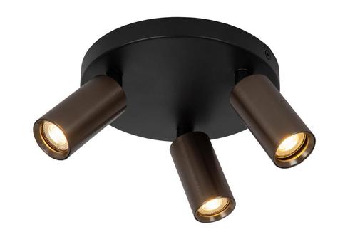 Lucide RITMO - Plafondspot - Ø 18 cm - 3xGU10, Huis en Inrichting, Lampen | Spots, Nieuw, Verzenden