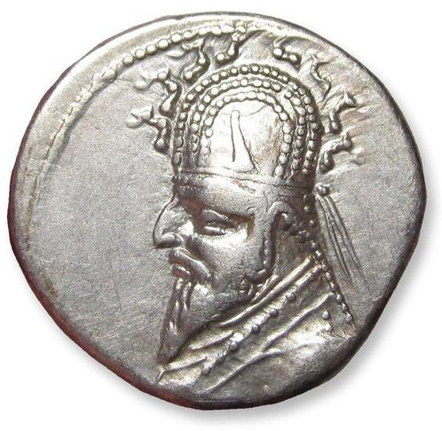 Parthische Rijk. Gotarzes I or Sinatruces. Drachm Rhagae, Postzegels en Munten, Munten | Europa | Niet-Euromunten