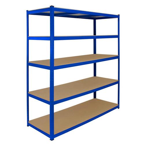 5 x T-Rax Stellingkasten - 160x60x180 cm - Blauw, Articles professionnels, Aménagement de Bureau & Magasin | Entrepôt, Rayonnage & Stockage