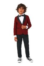 Bordeaux Rode Smoking Jongen OppoSuits, Kinderen en Baby's, Carnavalskleding en Verkleedspullen, Verzenden, Nieuw