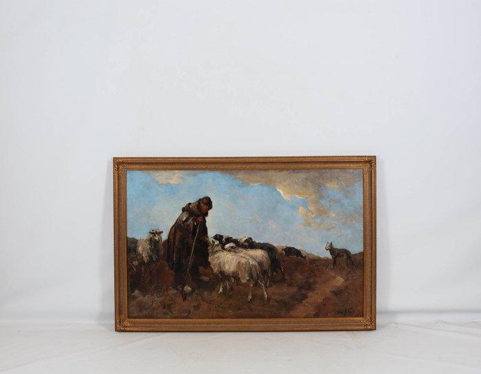 Willem Hendrik van der Nat (1864–1929) - Herder, Antiek en Kunst, Kunst | Schilderijen | Klassiek