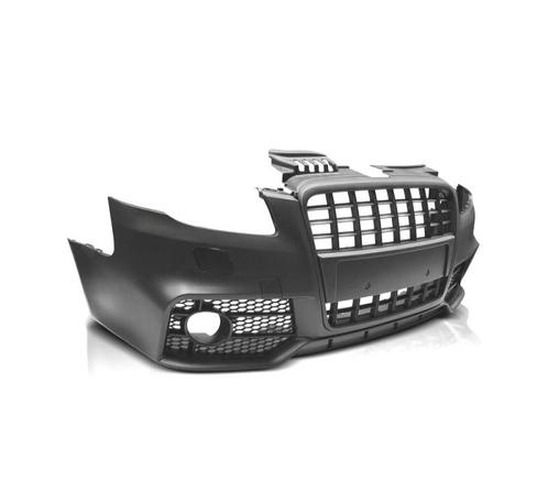 PARE-CHOCS AVANT AUDI A4 B7 04-08 LOOK S LINE NOIR SRA, Auto-onderdelen, Carrosserie, Verzenden